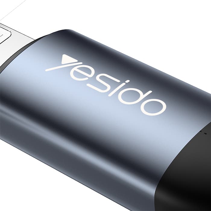 تبدیل جک Aux لایتنینگ یسیدو مدل YESIDO YAU37 — تصویر ۱۰