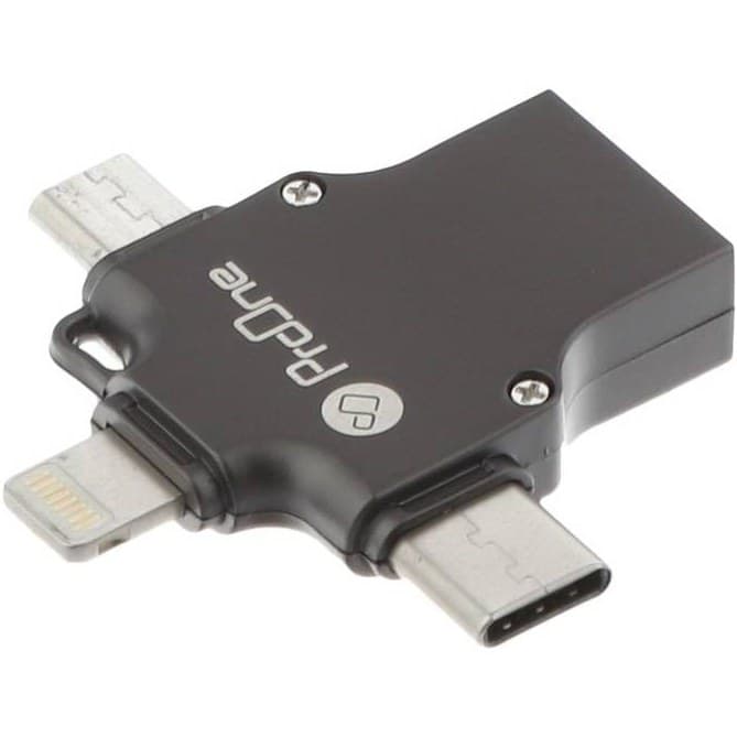 مبدل USB به MicroUSB / LIGHTNING / TYPE C پرووان مدل PCO04 — تصویر ۲