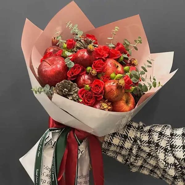 دسته گل شب یلدا ایدا – فروشگاه اینترنتی گل فلوشا Flowsha