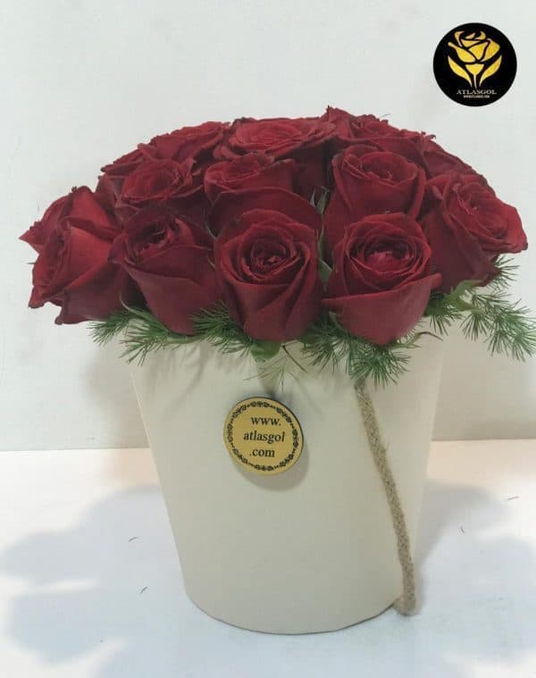 باکس گل گرد سطلی بند دار کد 218 — تصویر ۹