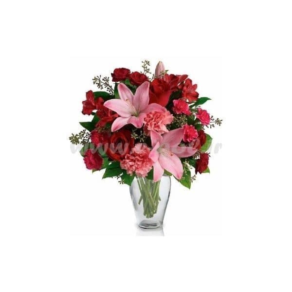 باکس گل رز طرح پارمیس