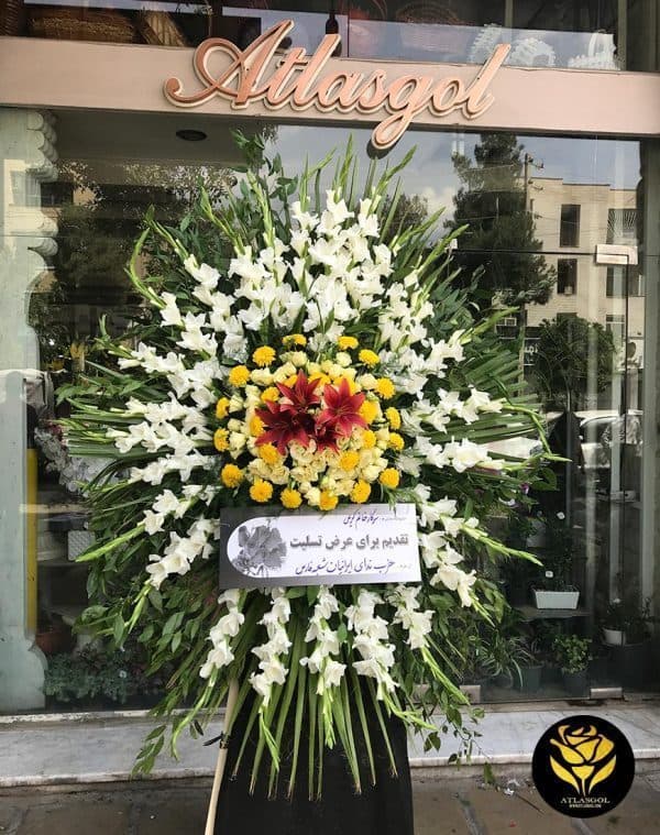 پایه گل نقاشی یک طبقه کد 183 — تصویر ۵
