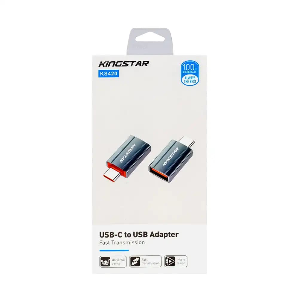تبدیل تایپ سی به USB کینگ استار مدل Kingstar KS420 — تصویر ۶