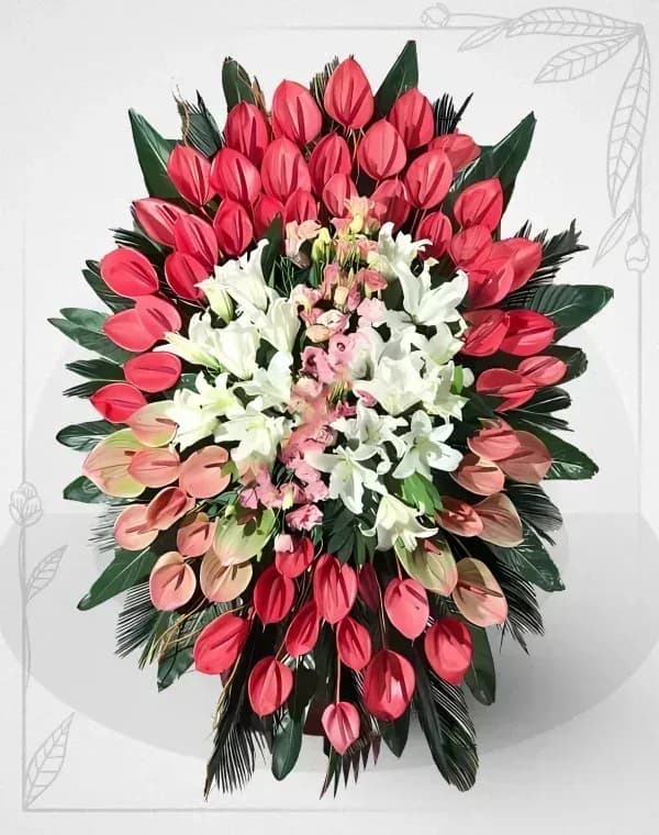تاج گل ترحیم کد 154