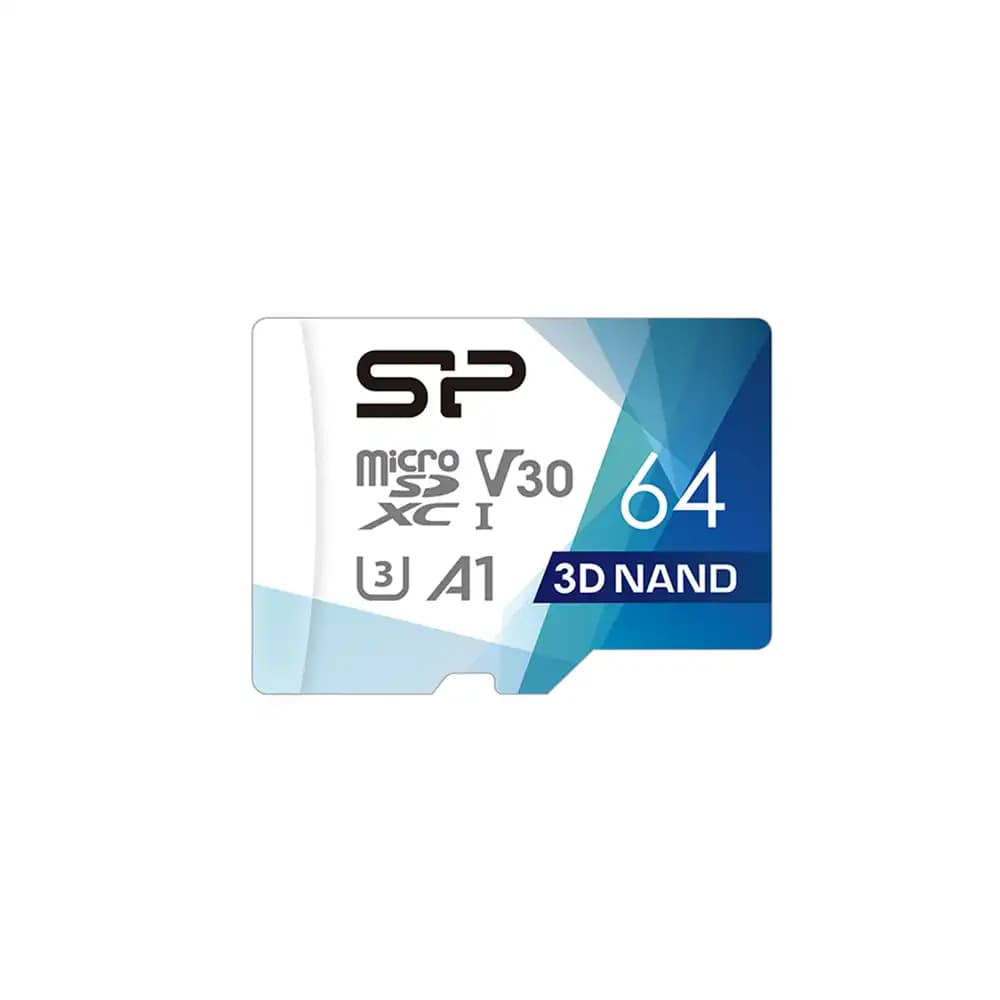 کارت حافظه سیلیکون پاور MicroSDXC مدل Superior Pro V30 U3 A1 ظرفیت 64 گیگابایت — تصویر ۴