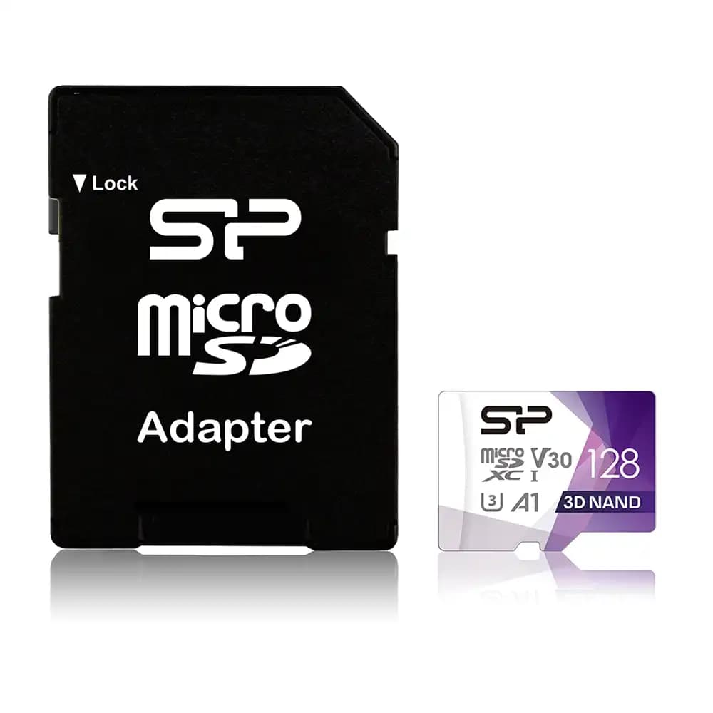 کارت حافظه سیلیکون پاور MicroSDXC مدل Superior Pro V30 U3 A1 ظرفیت 128 گیگابایت — تصویر ۵