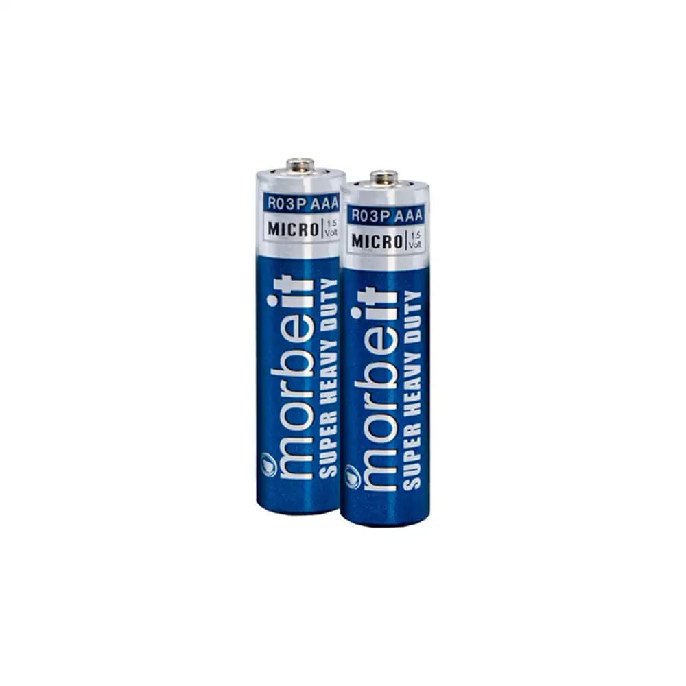 باتری نیم قلمی موربیت مدل Super Heavy Duty بسته 2 عددی — تصویر ۲