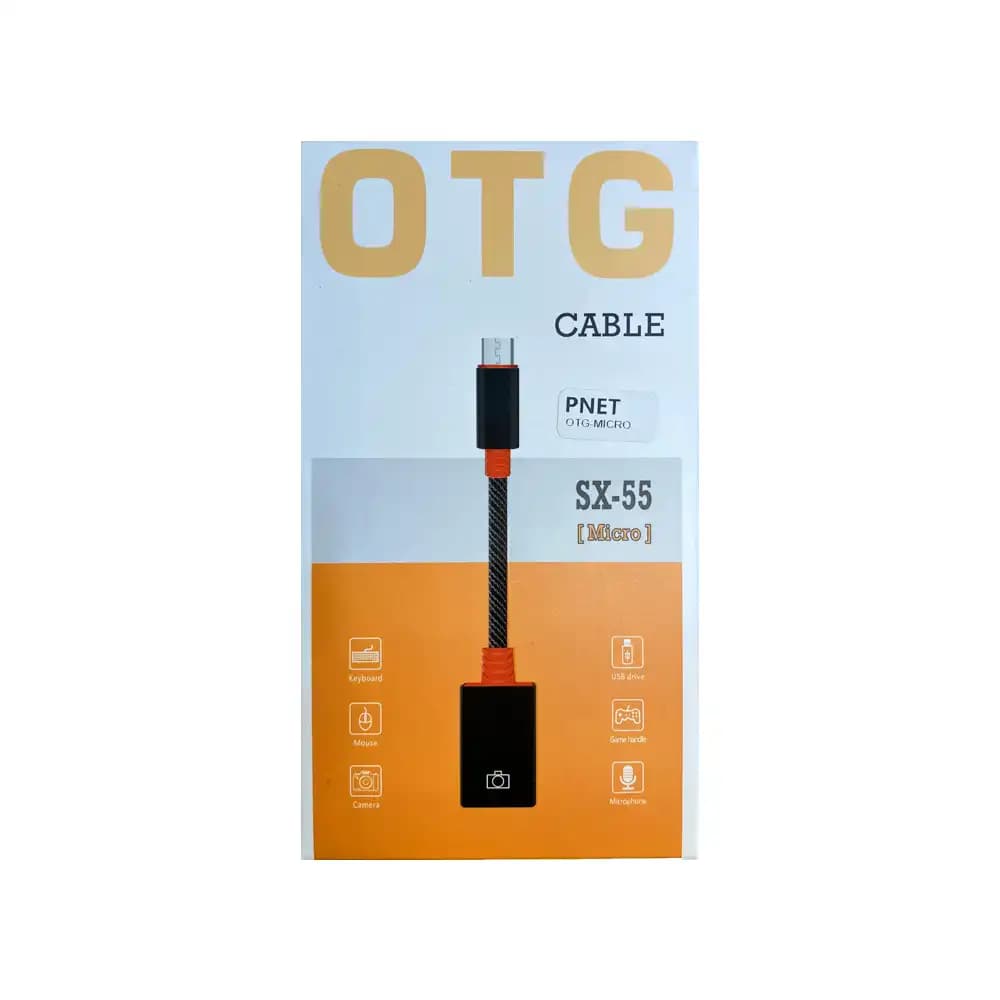 مبدل Micro USB به USB OTG پی نت مدل SX-55 — تصویر ۵