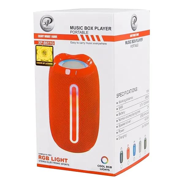 اسپیکر بلوتوثی ایکس پی مدل XP-B611G — تصویر ۱۲
