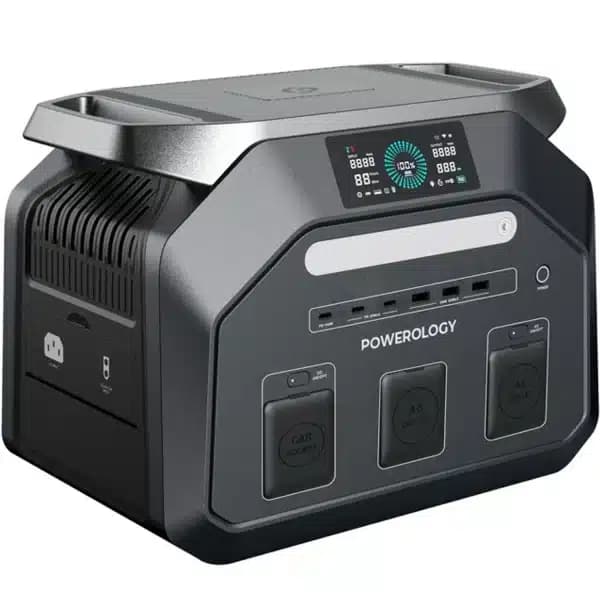 پاور استیشن پاورولوژیDynamic1800 توان ۱۸۰۰ وات قابل حمل مدل PWP1800WBK