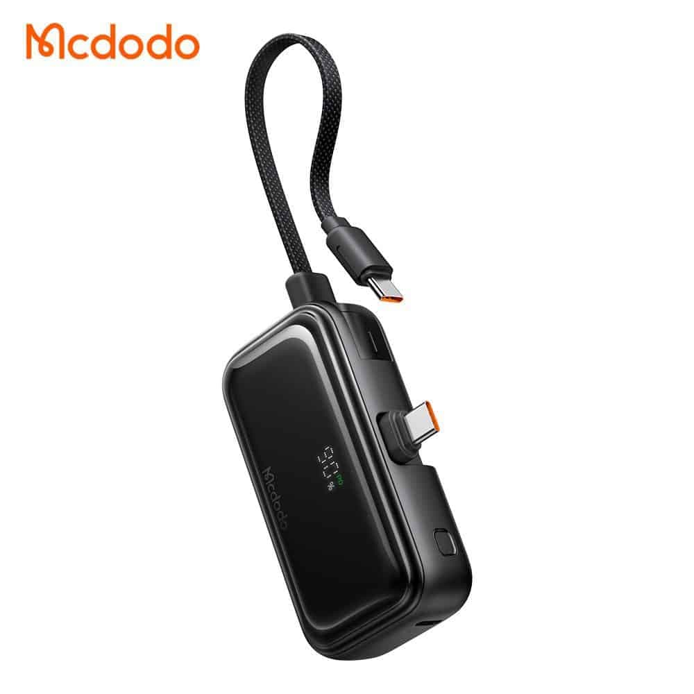 پاوربانک مک دودو مدل MC-7760 با کابل متصل تایپ سی 5000 میلی آمپر — تصویر ۲