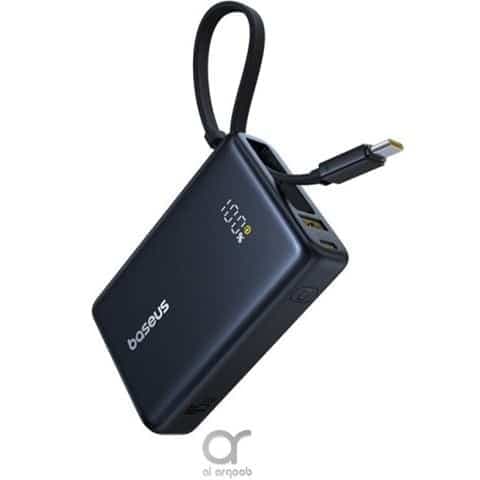 پاوربانک باسئوس PicoGo ظرفیت ۱۰ هزار میلی آمپر ساعت ۴۵ وات pppg-1w45c