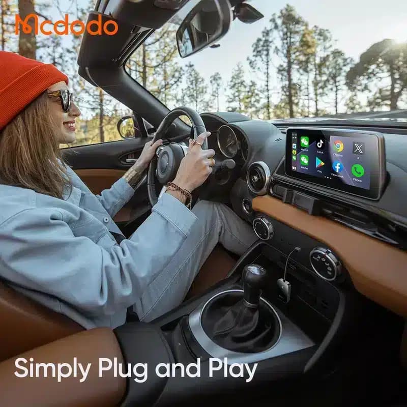 گیرنده بلوتوثی مک دودو مدل CA-721 کارپلی CarPlay — تصویر ۹