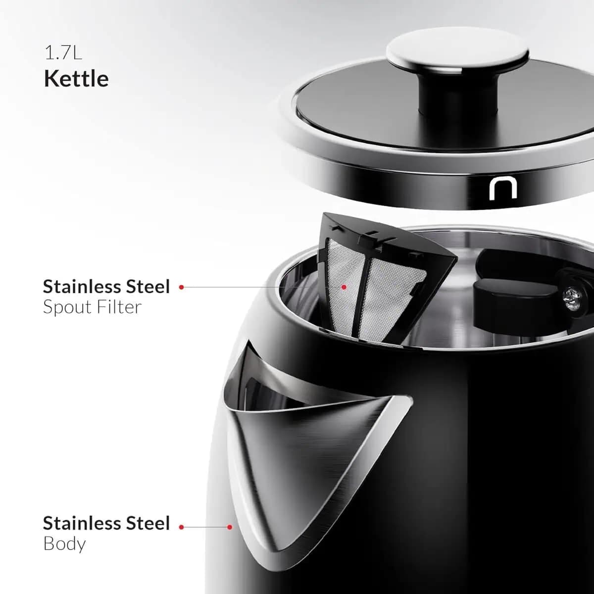 چای ساز کنار همی فلر Feller TS490 Bk — تصویر ۷