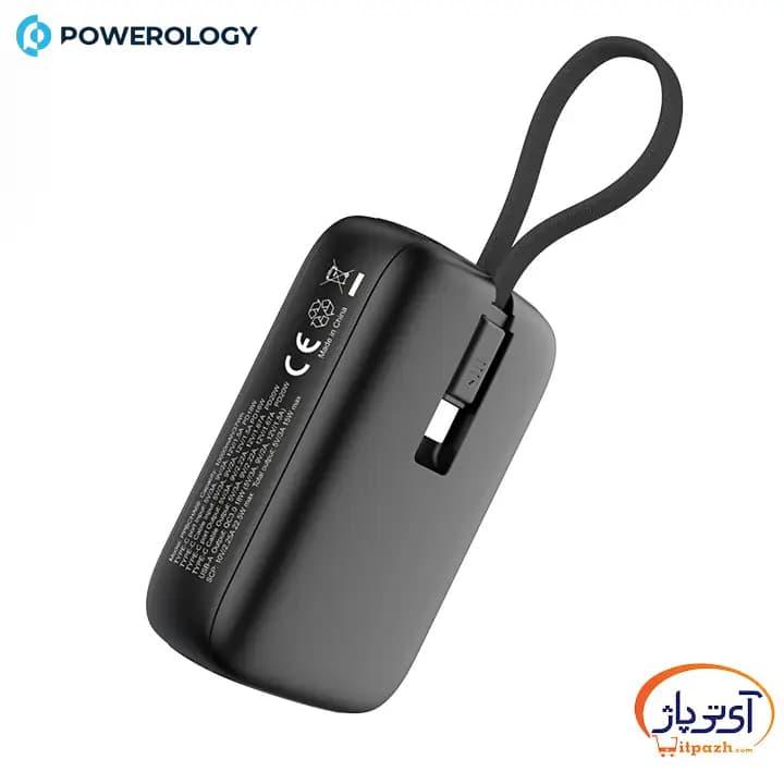 پاوربانک پاورولوژی مدل PPBCHA66 ظرفیت 10000 میلی آمپر ساعت — تصویر ۸