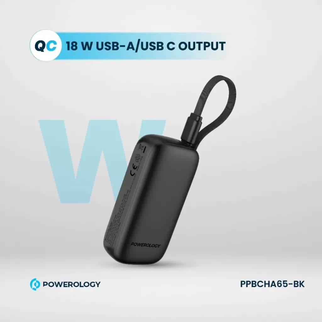 پاور بانک پاورولوژی Powerology 5000mAh Power Bank PPBCHA65 — تصویر ۶
