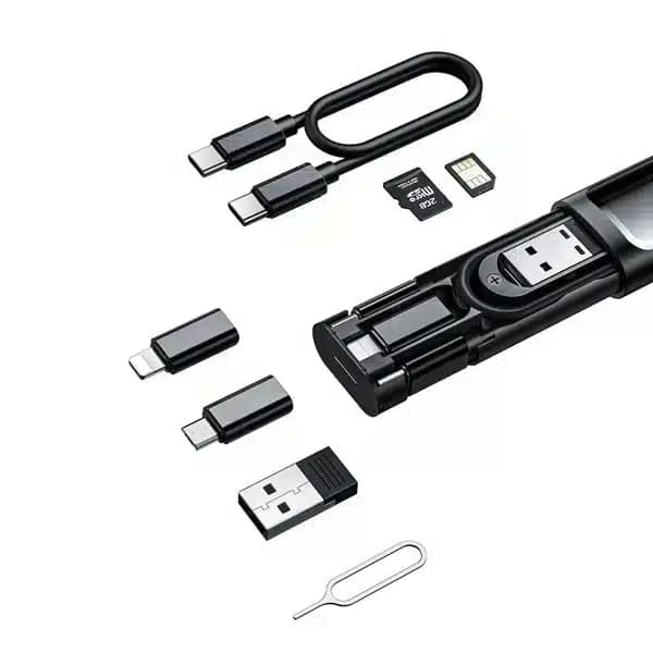 کابل تبدیل چندکاره مک‌دودو WF-1720 USB-C/USB به لایتنینگ و MicroUSB — تصویر ۱۲