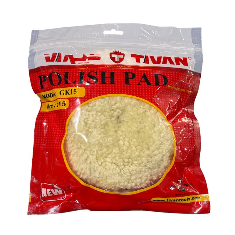 پد پولیش پوست بره 115میلیمتر tivan — تصویر ۳