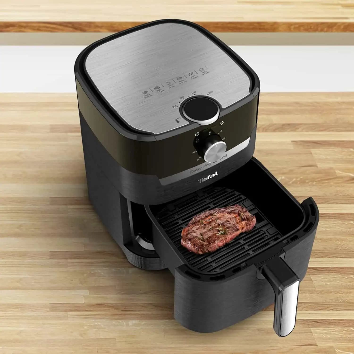 سرخ کن بدون روغن و گریل 4.2 لیتر تفال Tefal EY501 — تصویر ۸