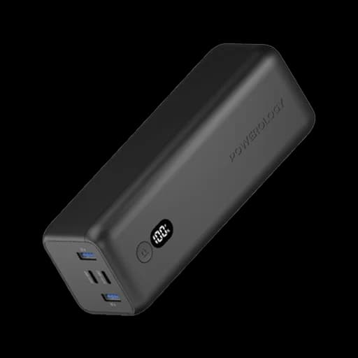 پاور بانک پاورلوژی مدل ONYX PPBCHA20 ظرفیت 30000 میلی آمپر ساعت — تصویر ۱۰