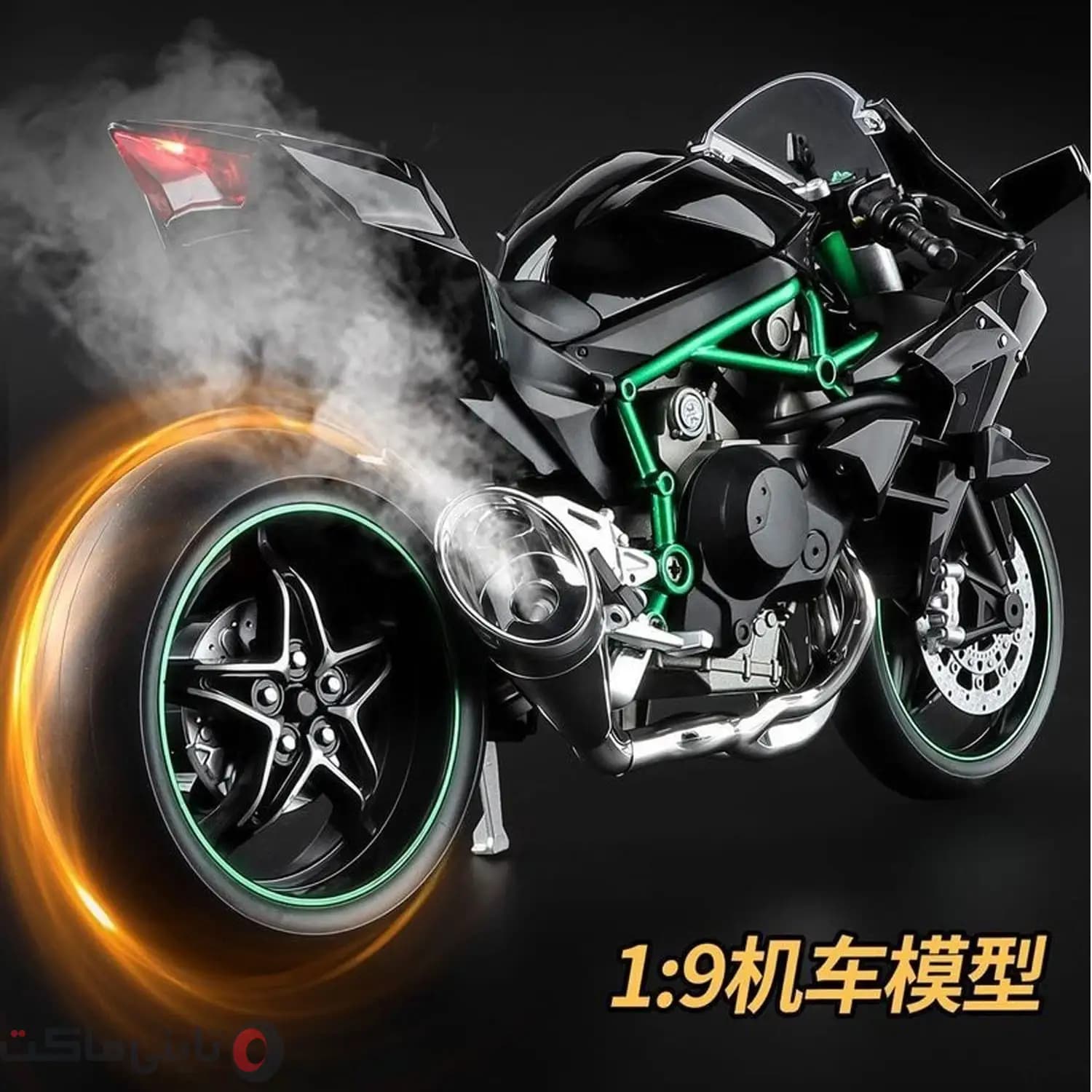 ماکت موتور اچ تو آر ۱:۱۸ | Kawasaki Ninja H2R — تصویر ۹