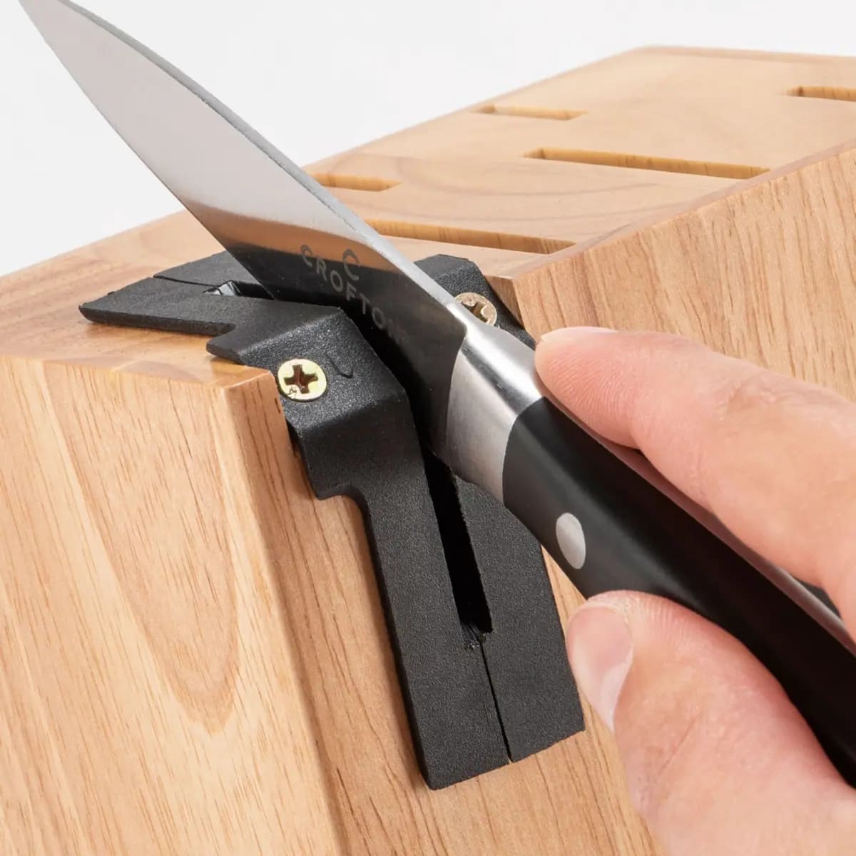 ست چاقو 6 تکه کرافتن آلمان با استند چوبی Crofton 6-Telig Messerblock — تصویر ۳