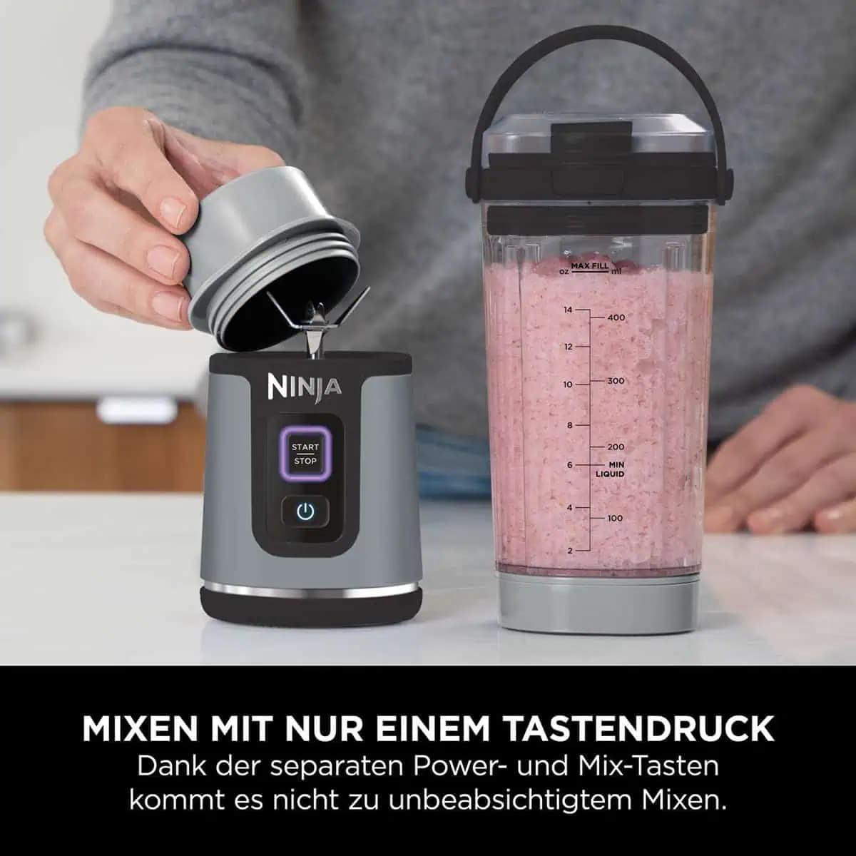 شیکر شارژی نینجا مدل Ninja Blast BC151EUBK — تصویر ۱۱
