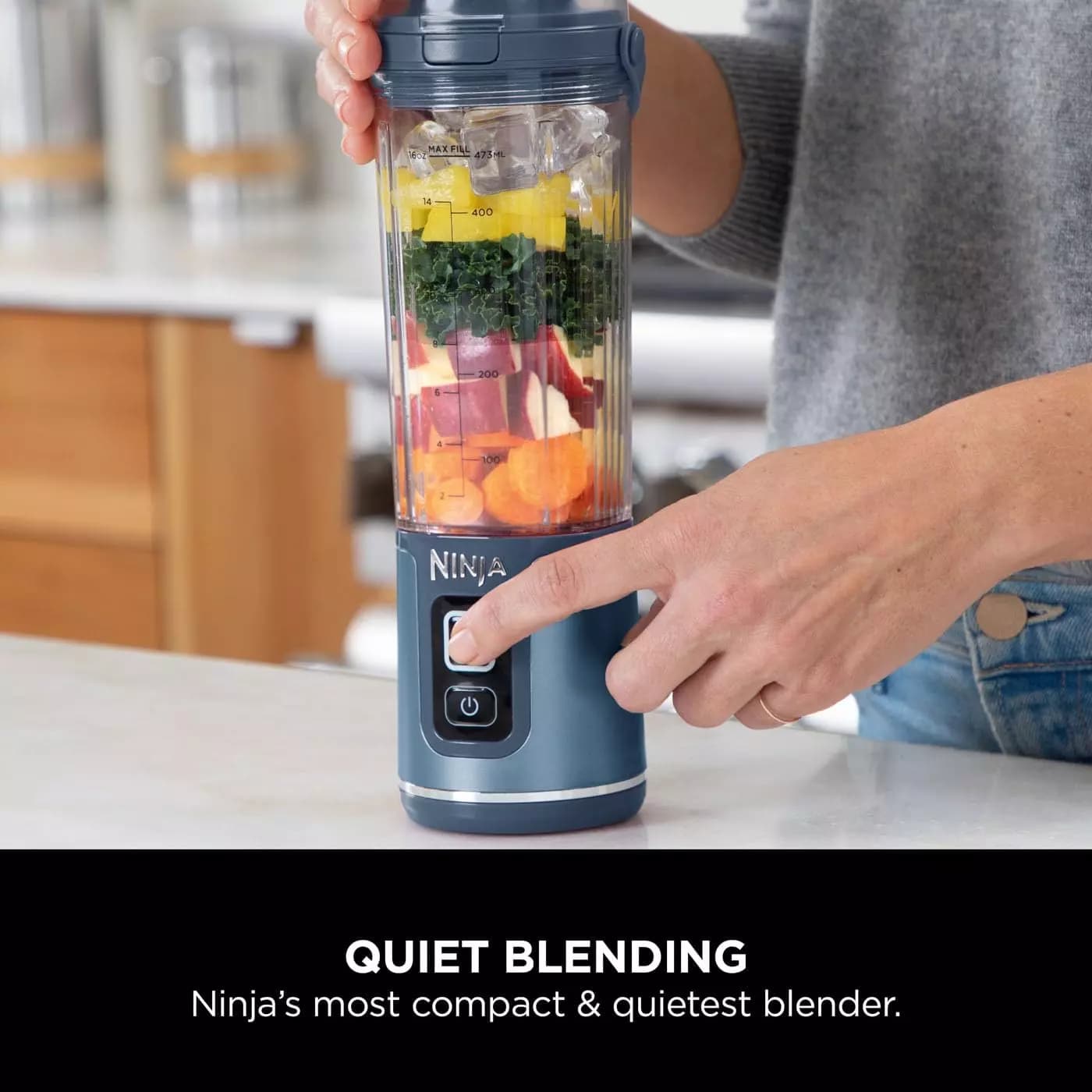 شیکر شارژی نینجا مدل Ninja Blast BC151EUNV — تصویر ۹
