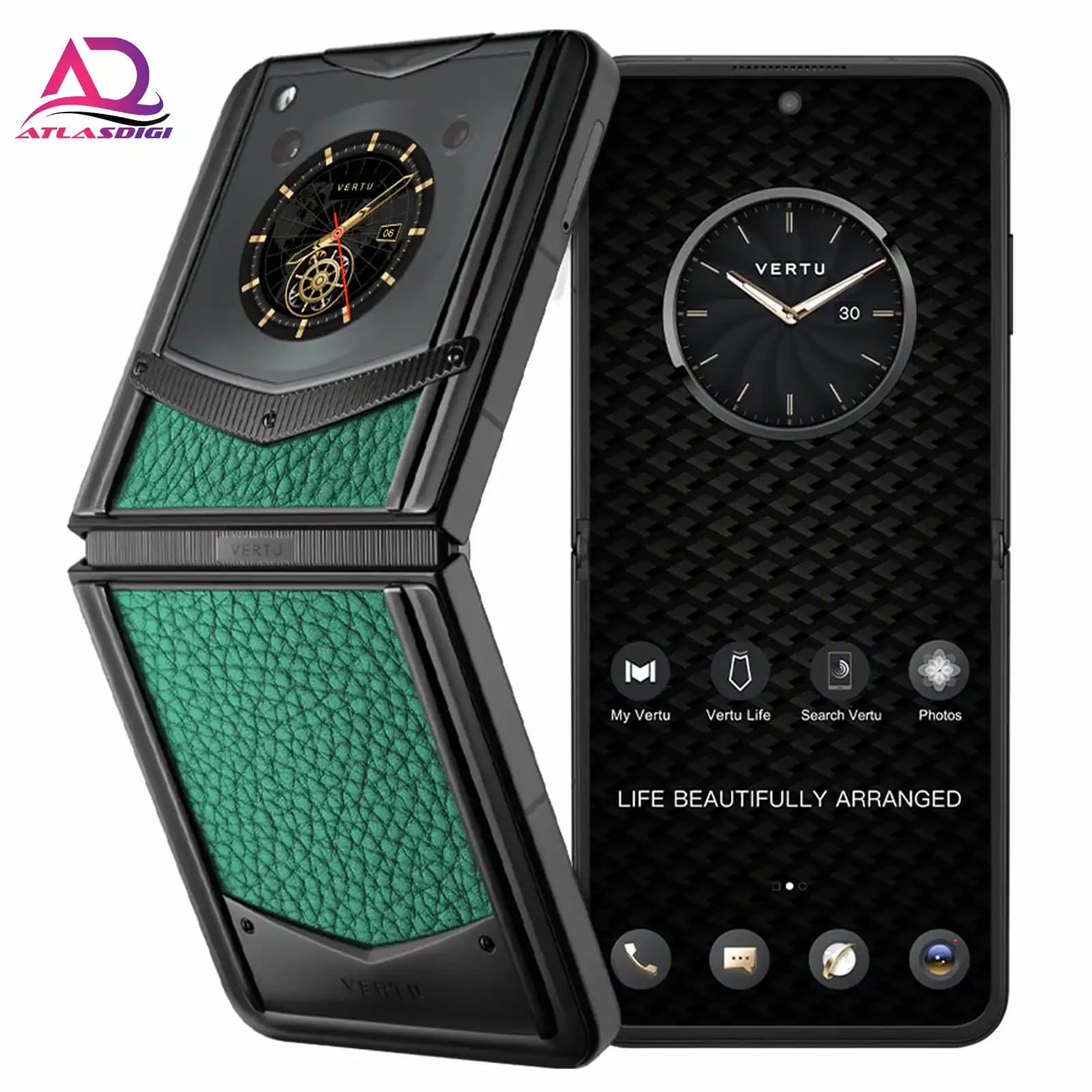 گوشی موبایل ورتو مدلVERTU VERONA GREEN CALFSKIN 12GB+512GB — تصویر ۲