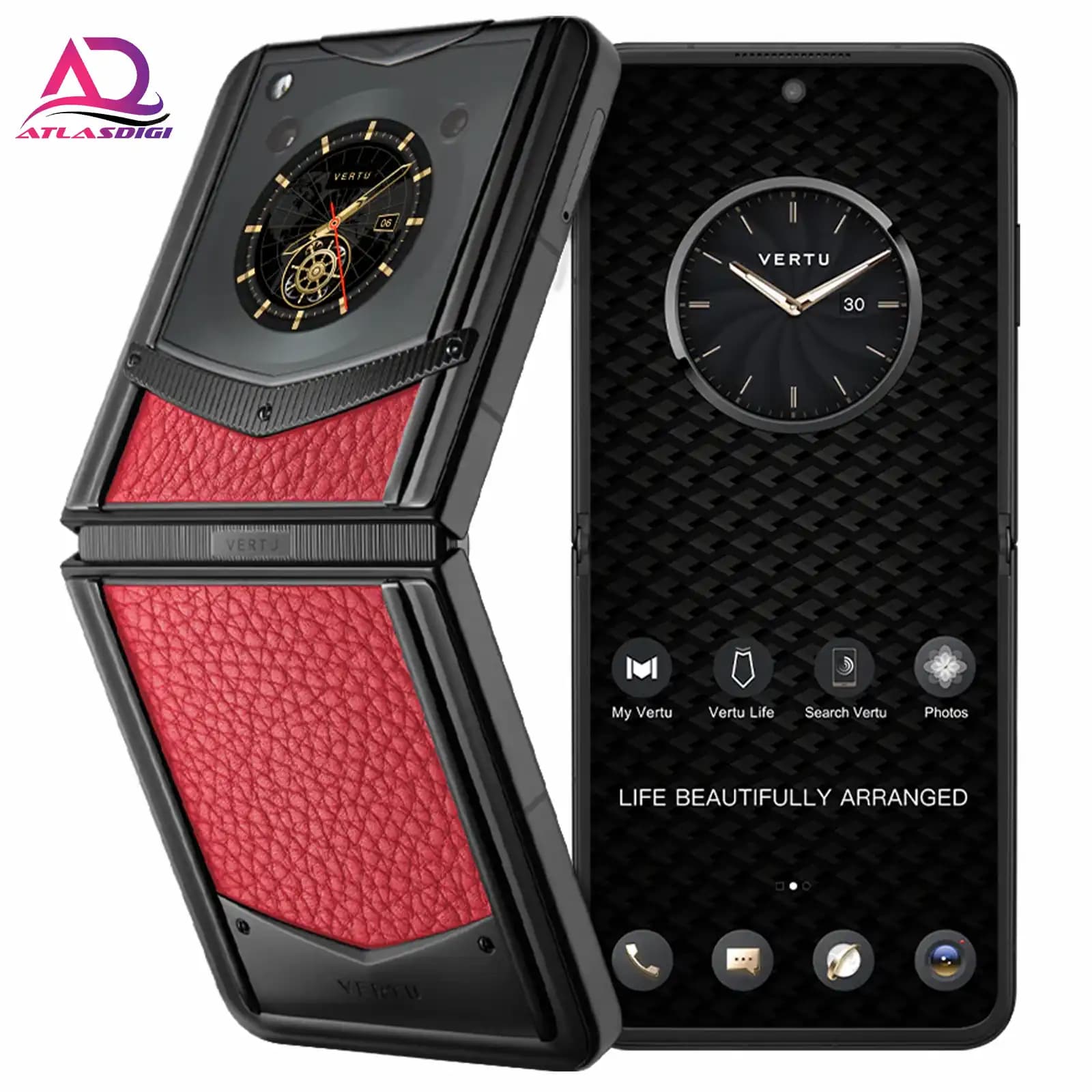 گوشی موبایل ورتو مدلVERTU Red Flame Red Haute Couture Edition Enjoyment 12GB+512GB