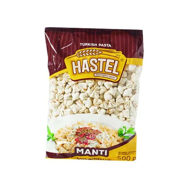 مانتی حاوی سویا هاستل Hastel حجم 500 گرم — تصویر ۳