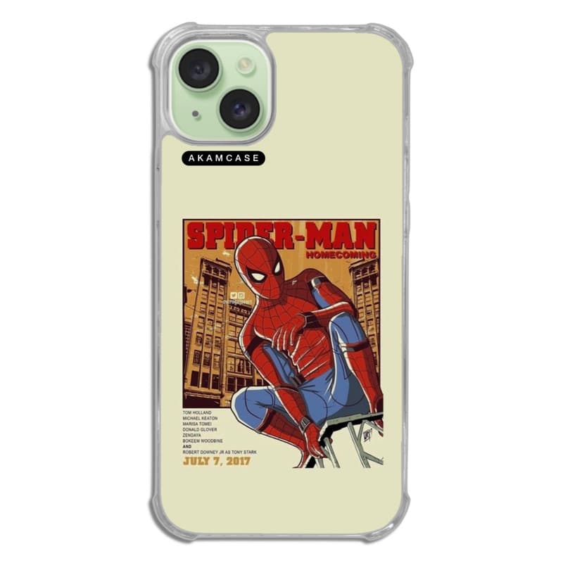 کاور آکام مدل AMC-WTA15PLUS-SPIDER MAN14 مناسب برای گوشی موبایل اپل iPhone 15 Plus — تصویر ۲