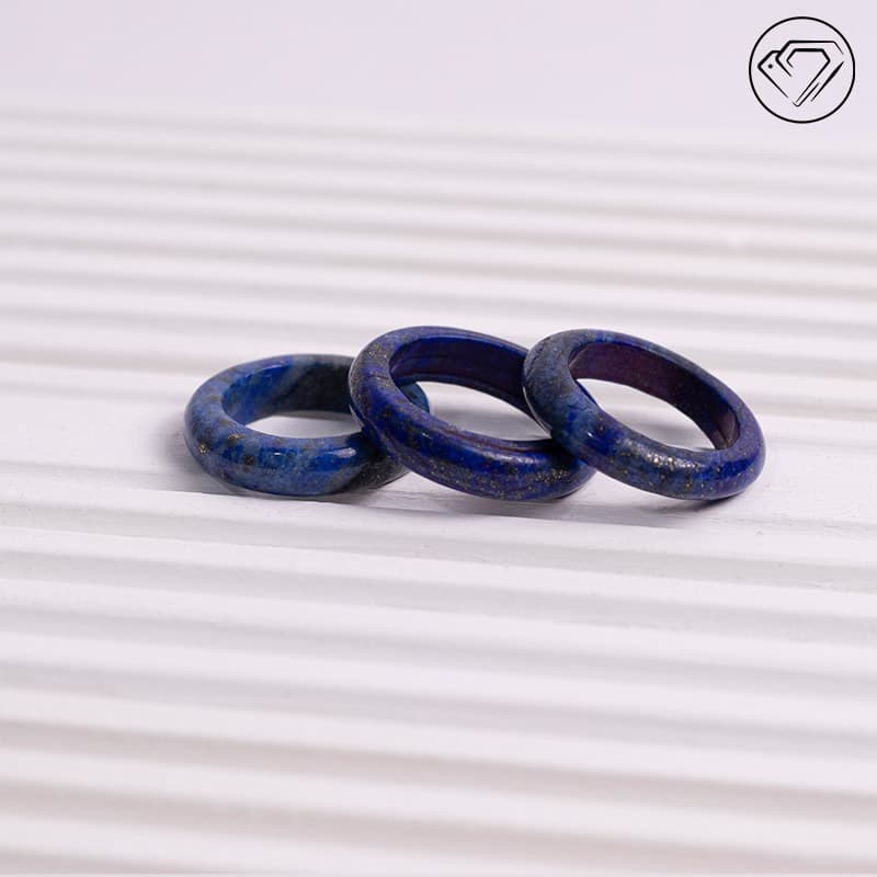 حلقه لاجورد طبیعی مدل GA-2100