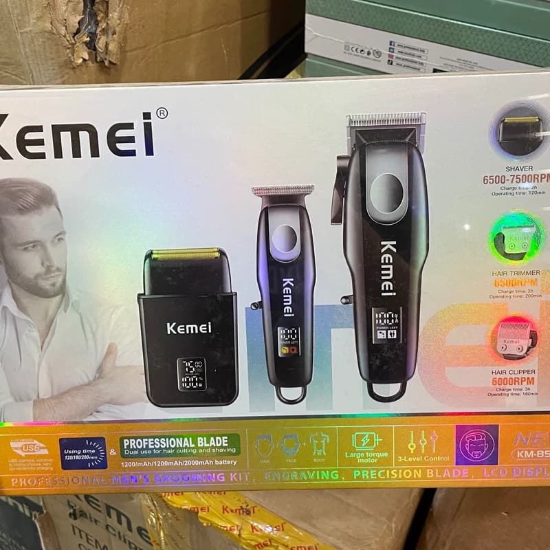 ست اصلاح و صفرزن همه کاره کیمی مدل KM-8531 — تصویر ۵
