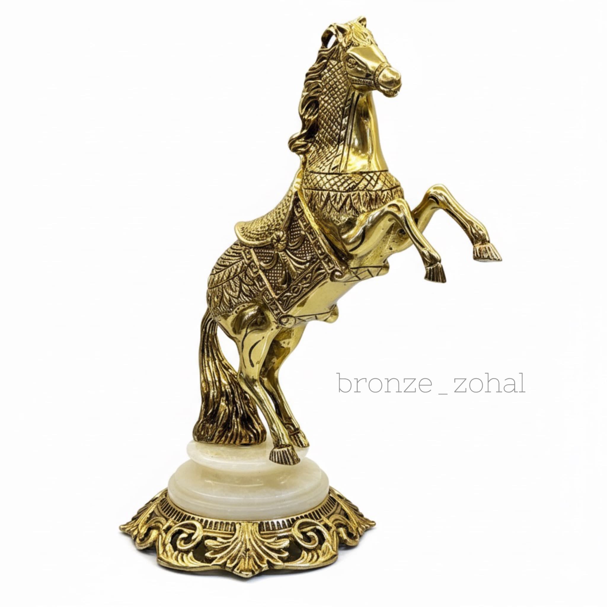 مجسمه برنزی اسب – کد ۱