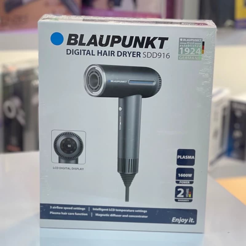 سشوار حرفه ای موتور سنگین بلاپونکت آلمان مدل SDD916