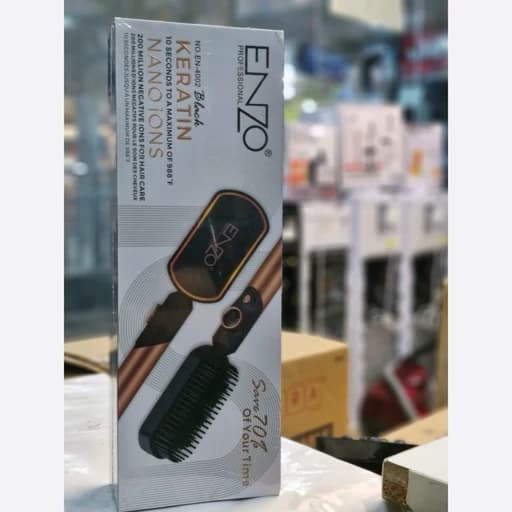 برس حرارتی یون دار انزو اصل دیجیتالی مدل EN-4002 — تصویر ۳