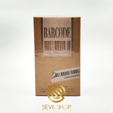 ادکلن بارکد قهوه ای سفید Barcode