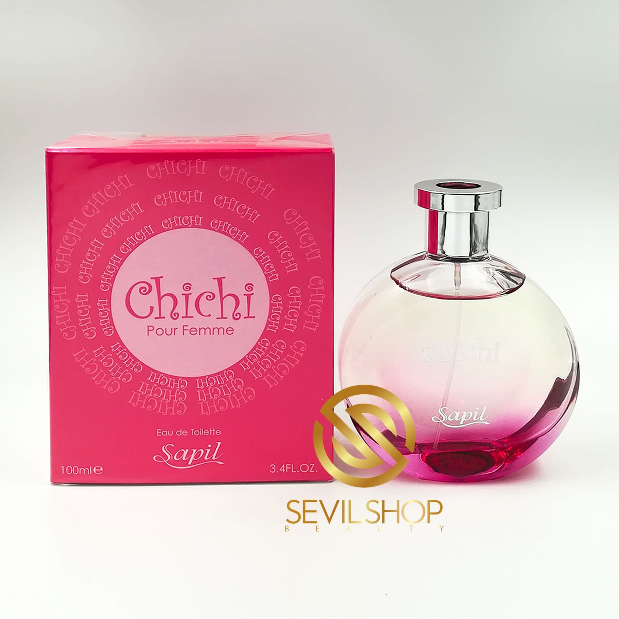 ادکلن چی چی صورتی زنانه ساپیل Sapil Chi Chi Pour Femme