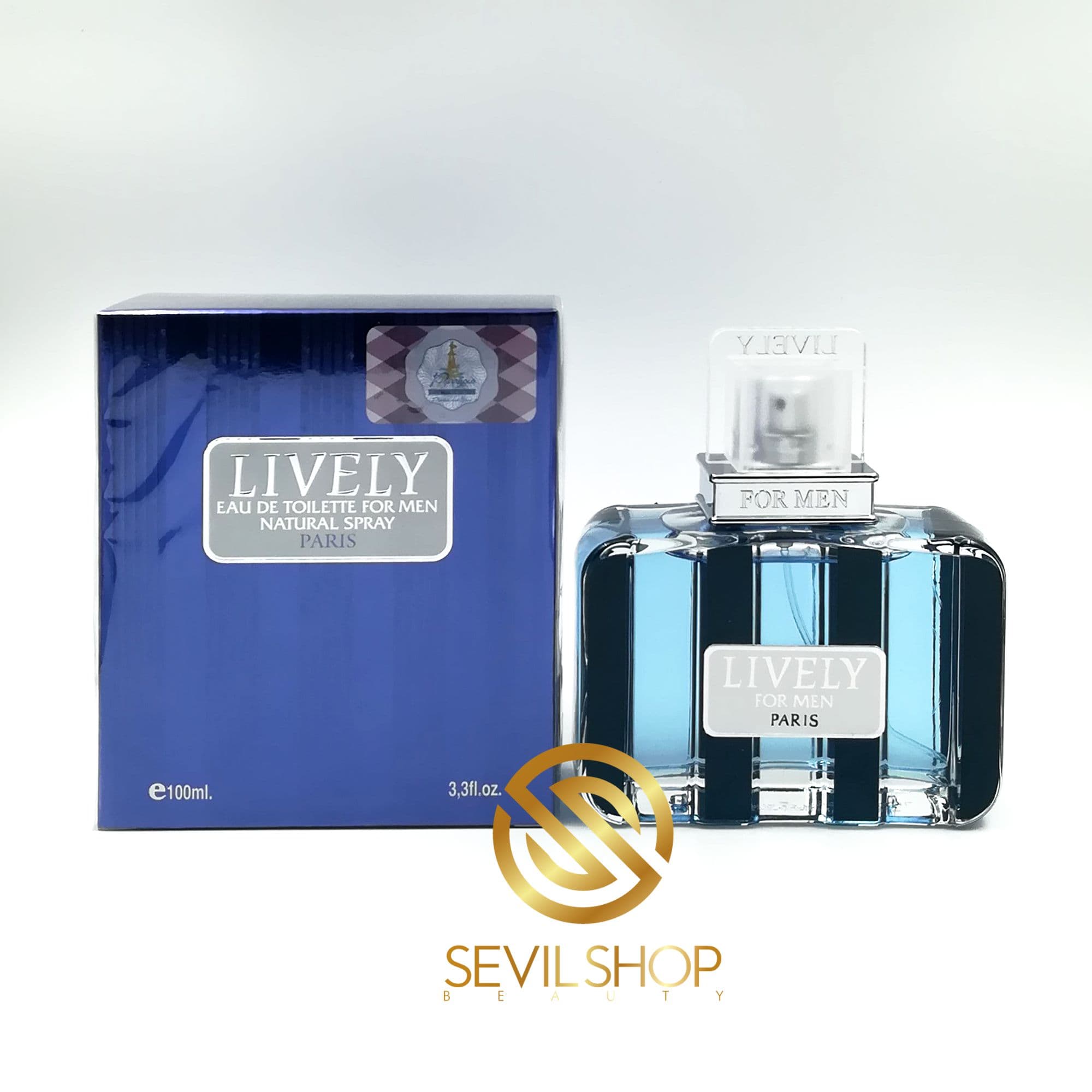 ادکلن لایولی مردانه (آبی) Lively For Men