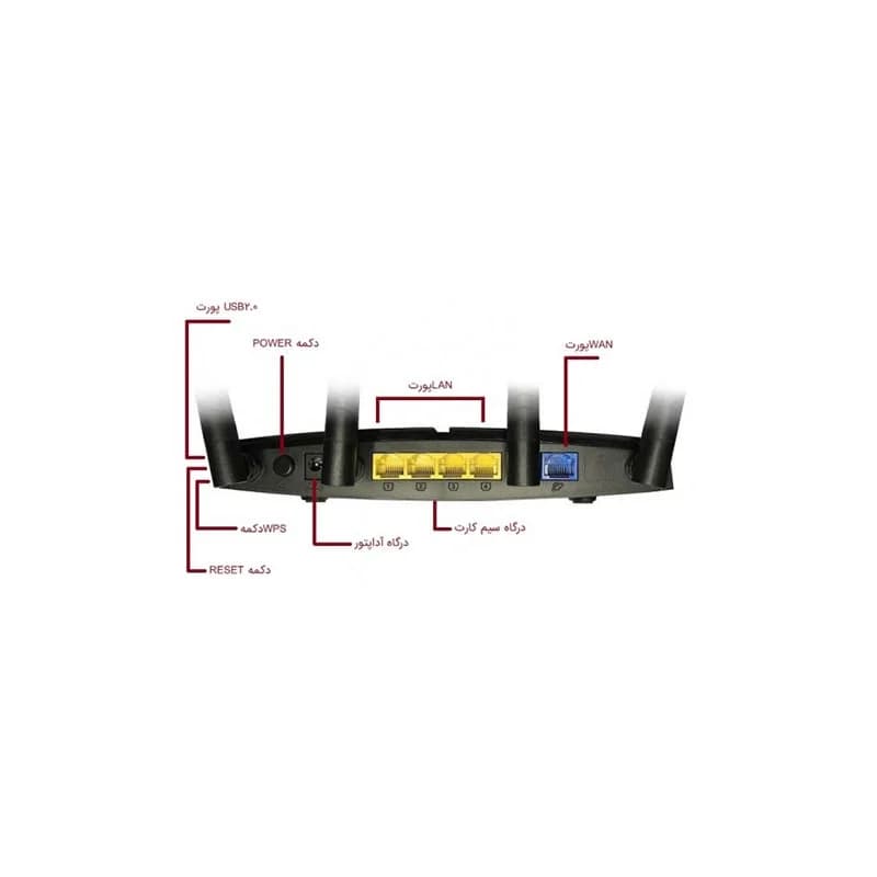 مودم بی سیم LTE دی-لینک مدل DWR-M921 (استوک) — تصویر ۹