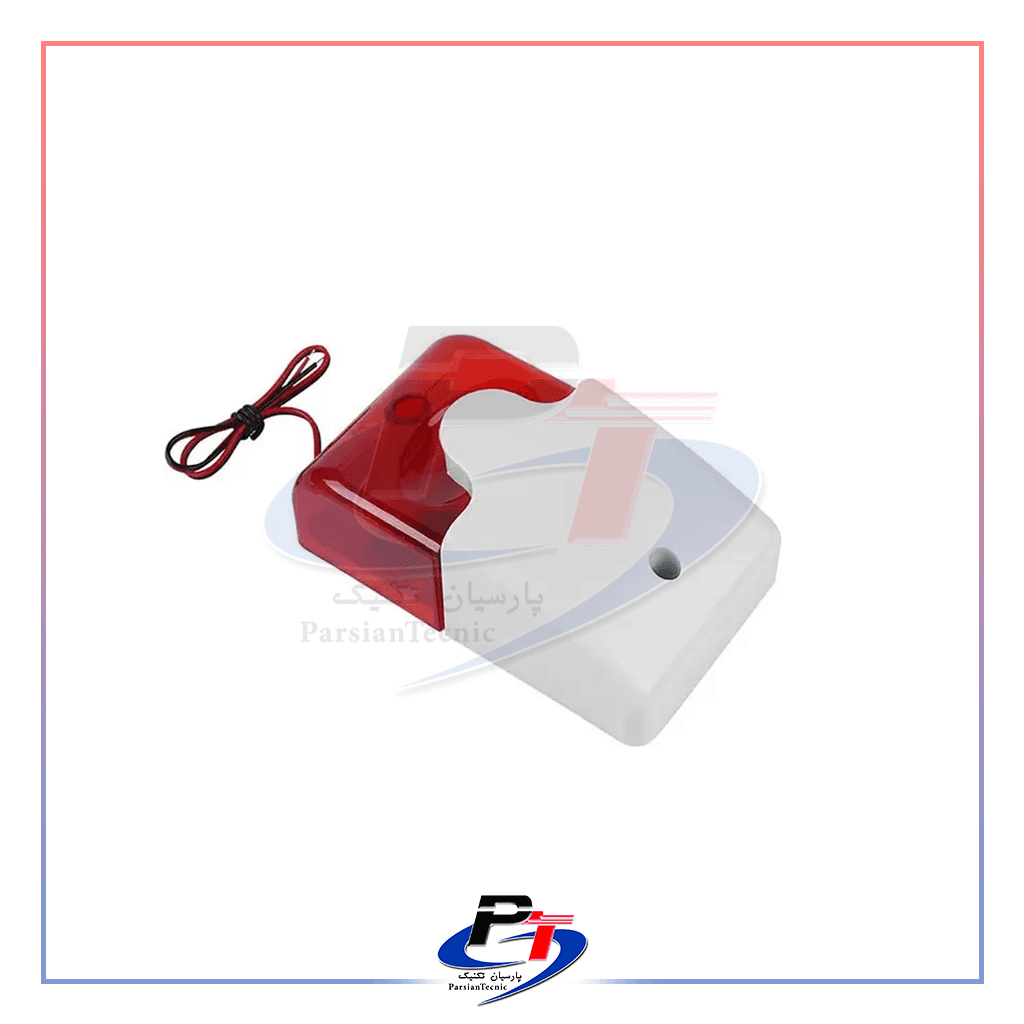 اژیر پیزو فلاشری مکعبی 12V MGK