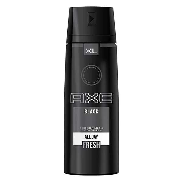 اسپری بدن مردانه آکس مدل بلک BLACK حجم 150 میلی — تصویر ۳