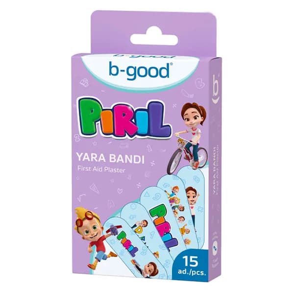چسب زخم b-good دختر بسته 15 عددی — تصویر ۳