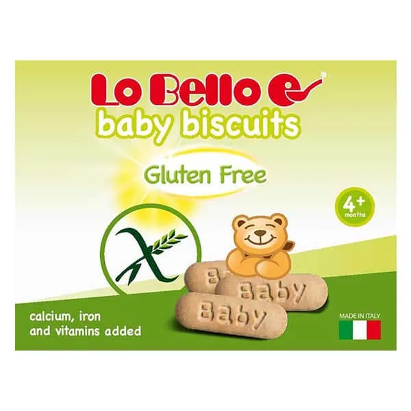 بیسکویت لوبلو LOBELLO بدون شیر بالای 4 ماه حجم 250 گرم — تصویر ۲