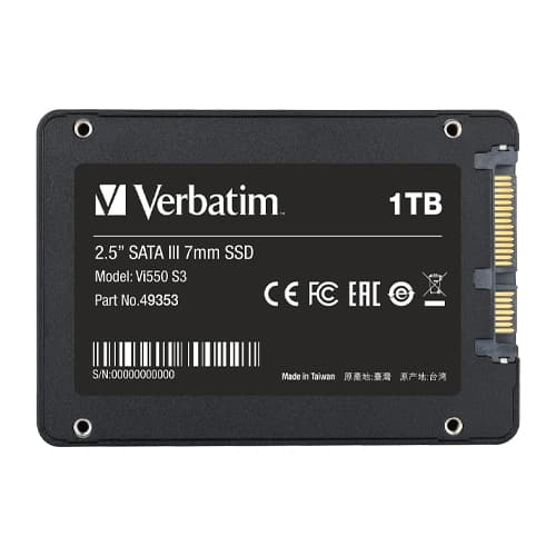 حافظه اس اس دی اینترنال ورباتیم VI550 S3 ظرفیت 1 ترابایت — تصویر ۱۱