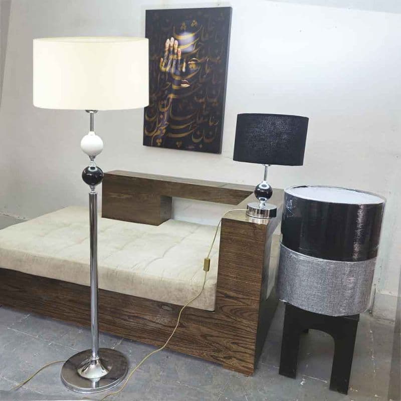 آباژور ایستاده لوتوس لایت مدل والریا کروم — تصویر ۱۱