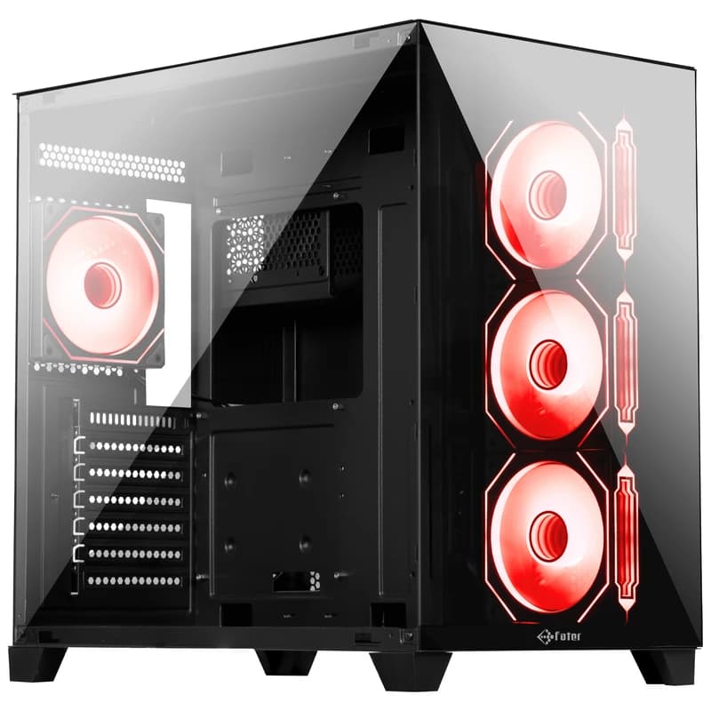 کیس کامپیوتر فاطر مدل FG-880B Mid Tower مشکی — تصویر ۱۲