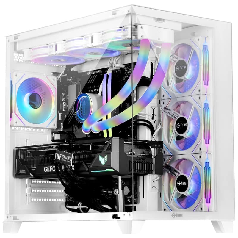 کیس کامپیوتر فاطر مدل FG-880W Mid Tower سفید