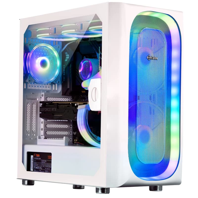 کیس کامپیوتر فاطر FG-790W RGB Mid Tower سفید